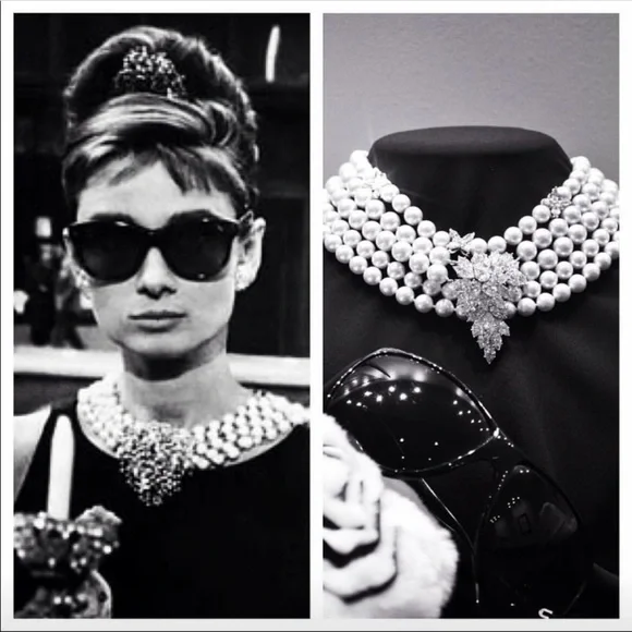 Vintage Fantasia By DeSerio Double Strand Simulated Pearl Necklace With … - Picture 13 of 15